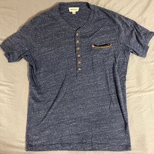 Diesel Short Sleeve buttoned Tee L